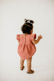 blush pink first birthday outift