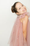 little girls special occasion blush dress