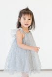 silver special occasion dress