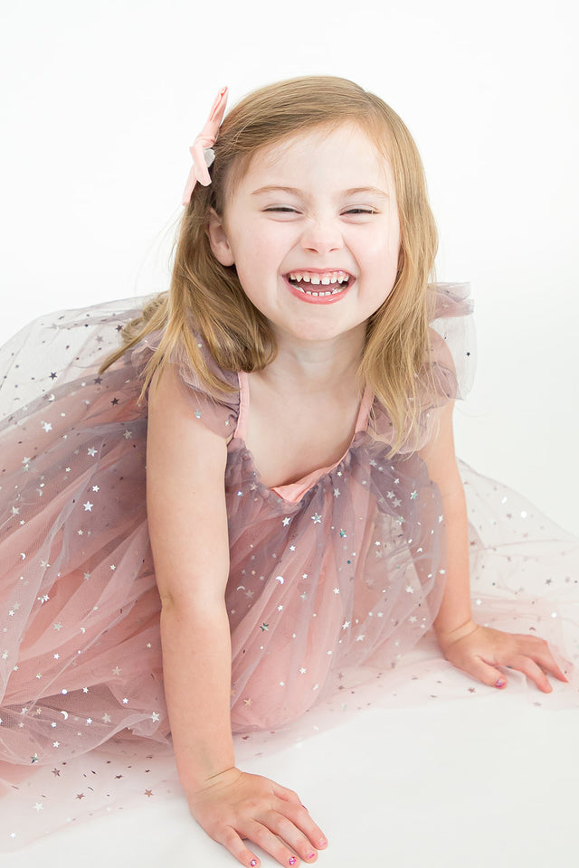 pink tulle dresses for girls