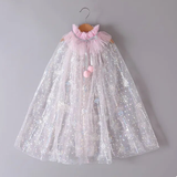 Girl’s Sparkly Tulle Cape