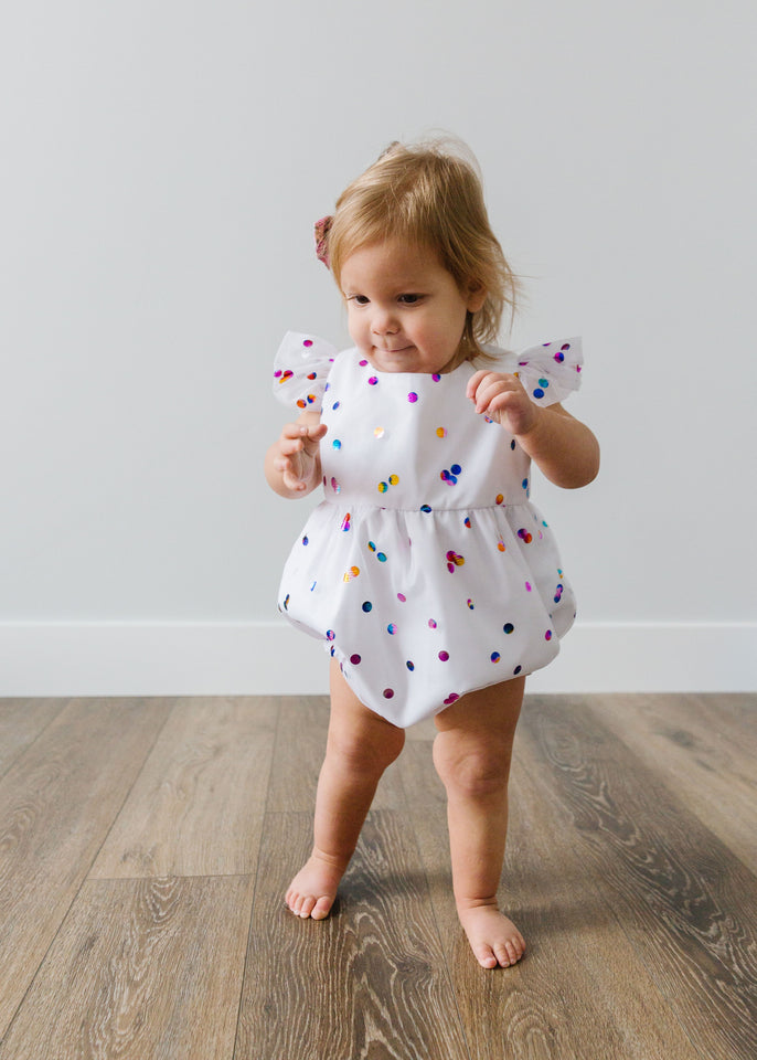 white first birthday outfit for baby