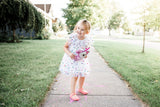 little kids polka dot party dress
