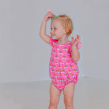 rainbow romper