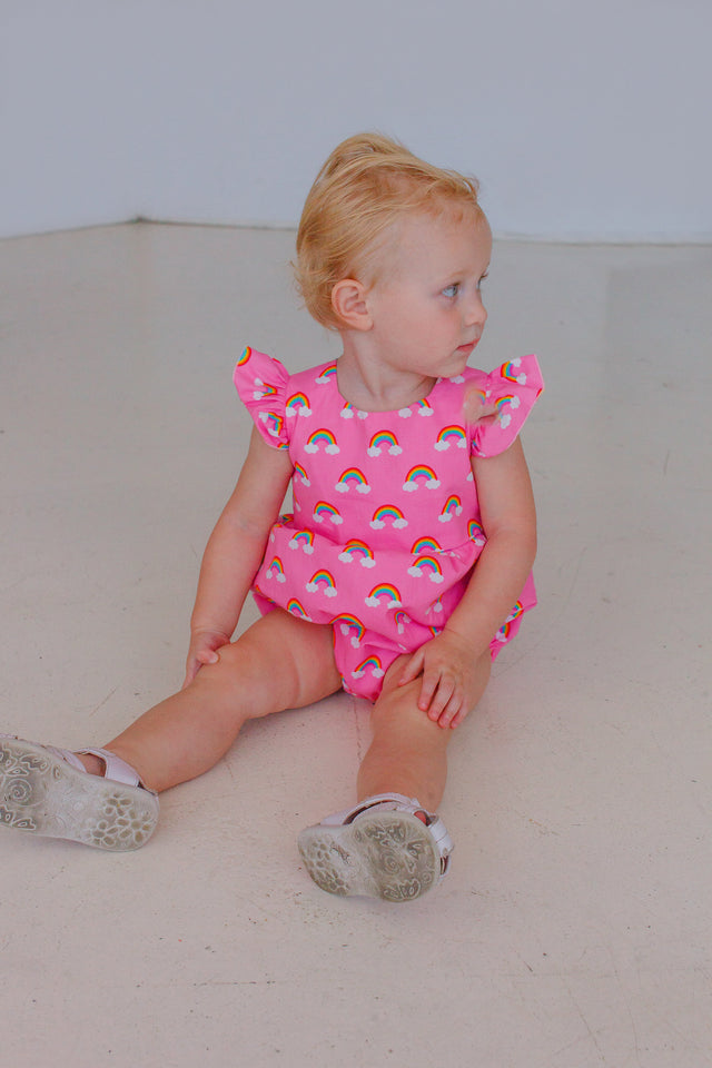 rainbow party outfit for baby