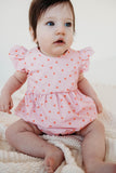 baby girls first valentines day outfit