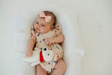 Infant Girl's Ivory Confetti Tulle Bubble Romper
