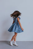 little girl's chambray dress