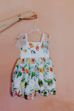 little girls floral lace special occasion dress