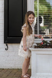 ivory tulle party dress