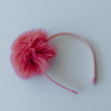 Faux Fur Puff Headband