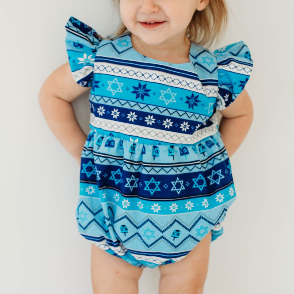hanukkah bubble romper