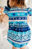 little girls chanukah bubble romper