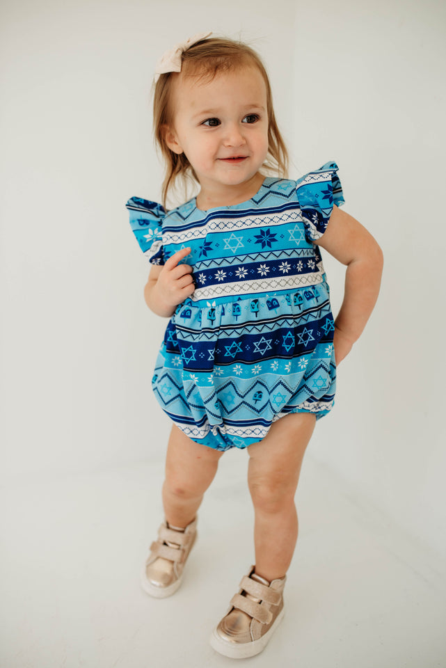 infant girls hanukkah outfit