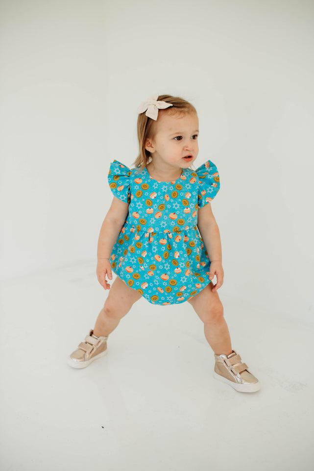 baby's first hanukkah outfit