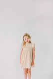 yellow polka dot dress