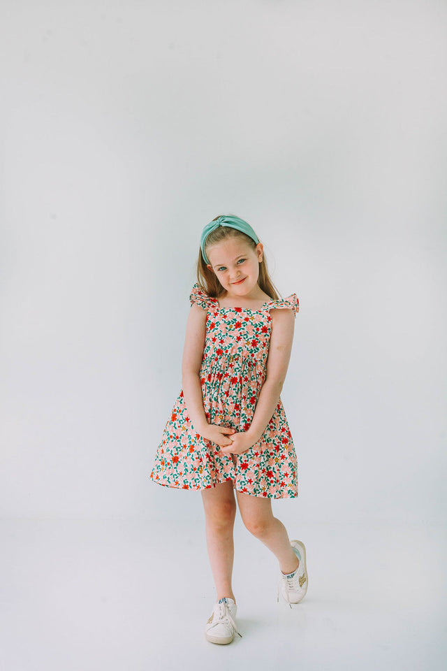 ditsy floral twirl dress for girls