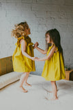 mustard yellow dress