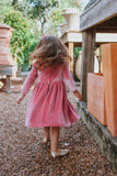 girls velvet special occasion dress