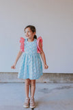 girls sushi print dress
