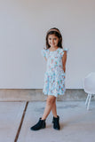 rainbow unicorn jersey dress