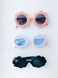 Little Girl's Retro Flower Sunglasses