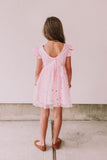 girls pink and gold ballet inspired tutu dress