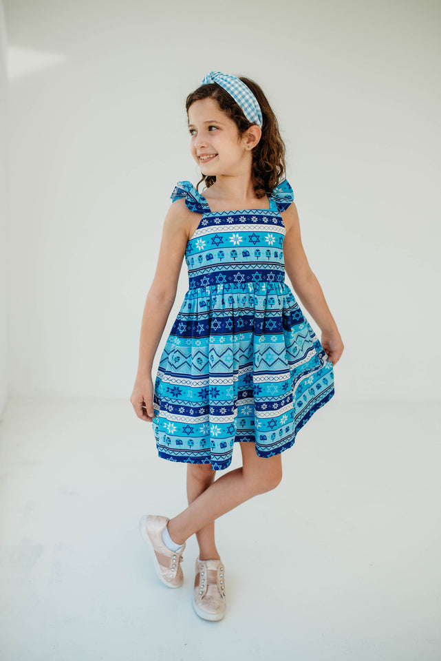 little girls hanukkah dress