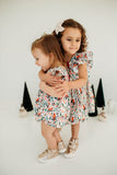 matching sister outfits for Christmas