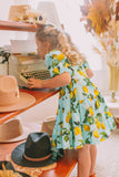 lemonade birthday party dress
