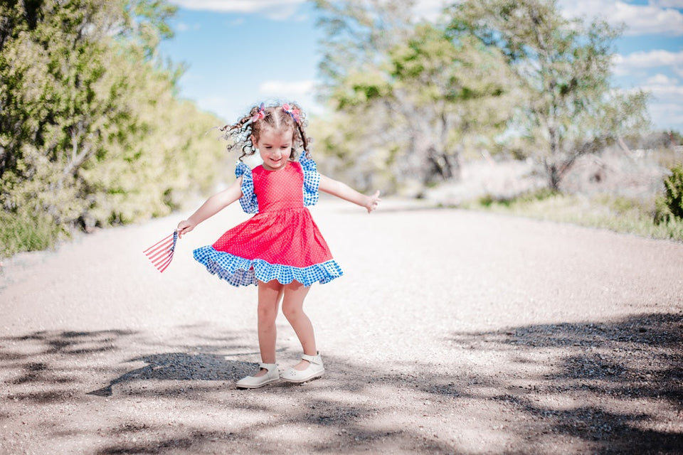 little girls military homecoming dress