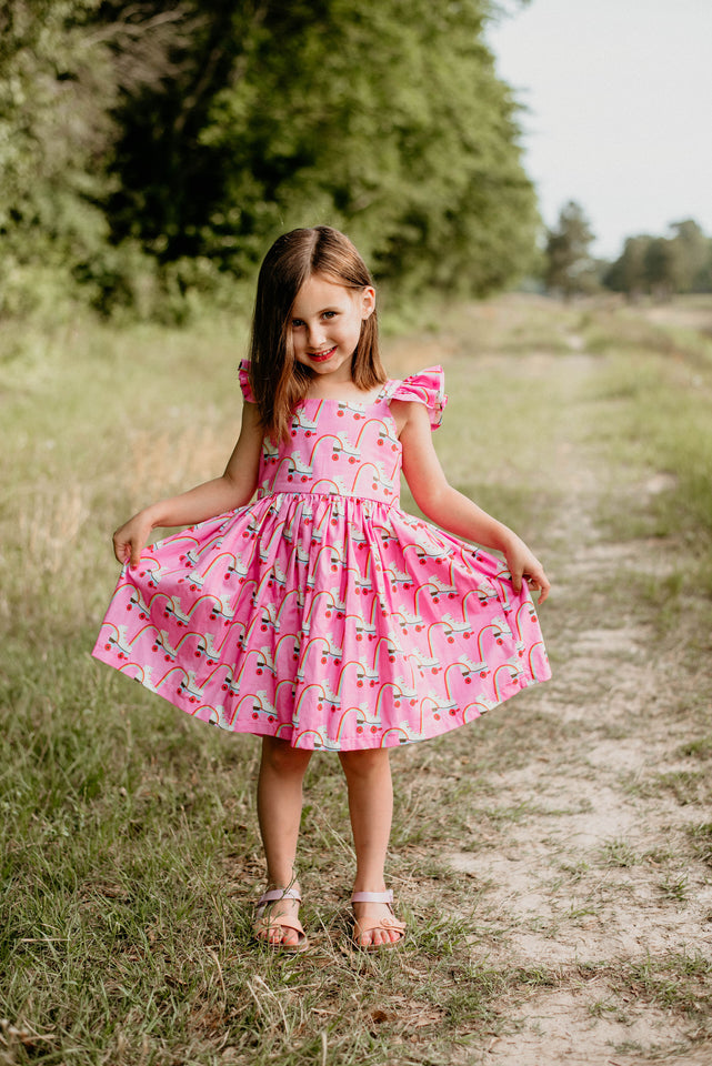 roller skating party dress for kids