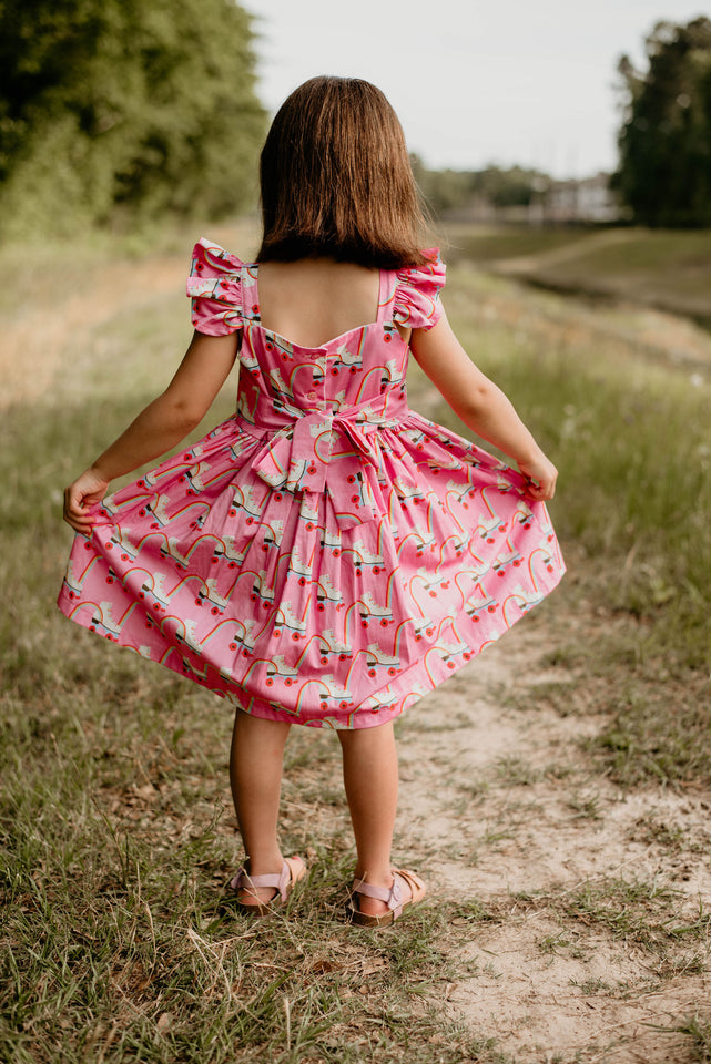 disco roller skate dress