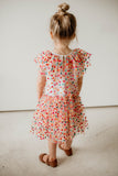 rainbow confetti birthday party dress