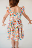 little girls sweet celebration french macaron party dress