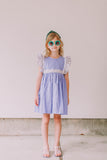 Little Girl's Retro Round Sunglasses