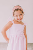 Little Girl's Bejeweled and Beaded Knotted Turban Headband One Size