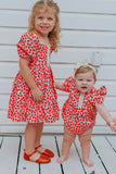 berry sweet first birthday party outfits