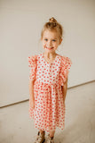 pink and red hearts tulle valentines day dress
