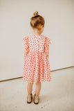 little girls designer valentines day tulle dress