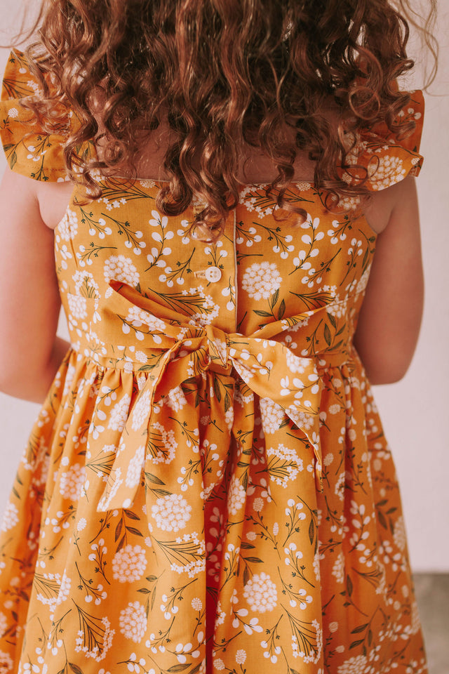 cute yellow dress for girls