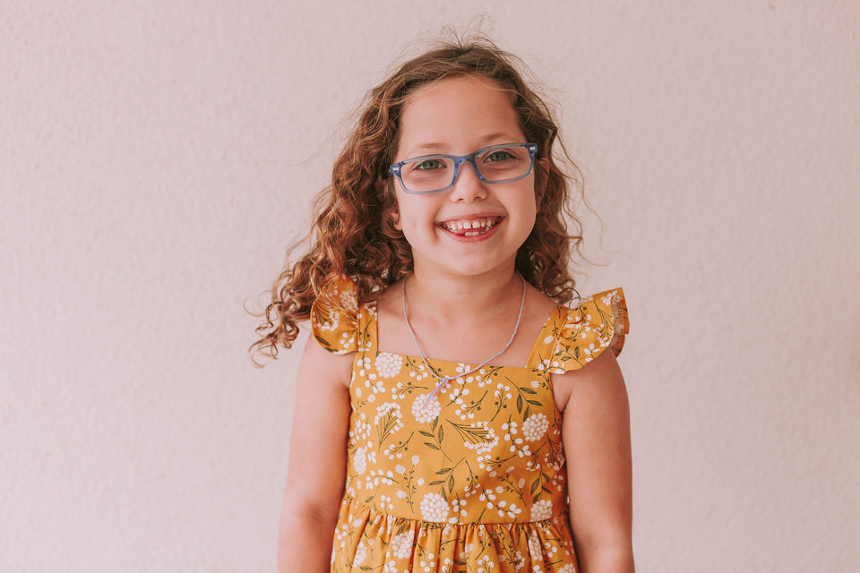 girls yellow dress