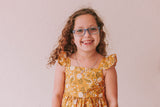 girls yellow dress