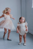 first birthday ivory cake smash photoshoot outfit