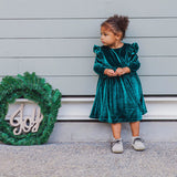 velvet christmas dress